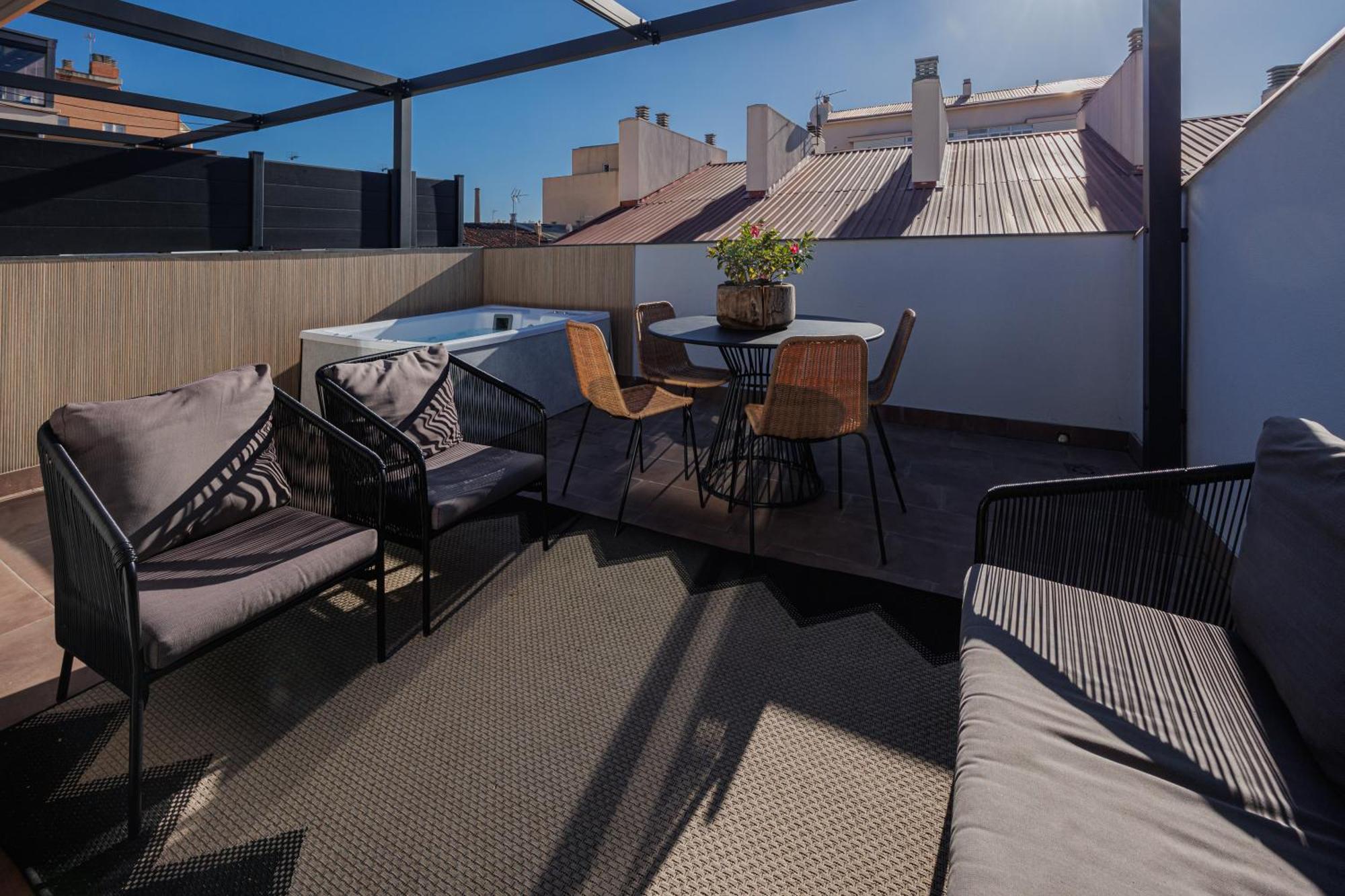 Atico Duplex Playa Area Barcelona Con Spa Exterior Montgat Exterior foto